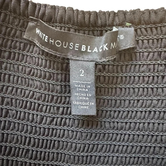 White House Black market Zebra Dress Spaghetti Straps Ruffle high-low Cowl 2 - Picture 12 of 15